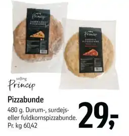 Føtex Pizzabunde, DKK 29 tilbud