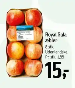 Føtex Royal Gala æbler, DKK 15 tilbud
