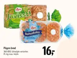 Føtex Pågen brød, DKK 16 tilbud
