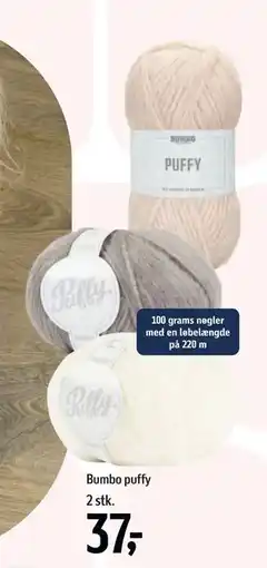 Føtex Bumbo puffy, DKK 37 tilbud