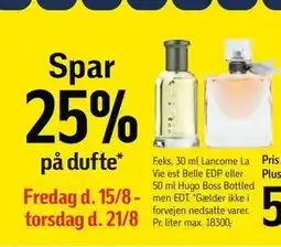 Føtex Spar 25% på dufte tilbud