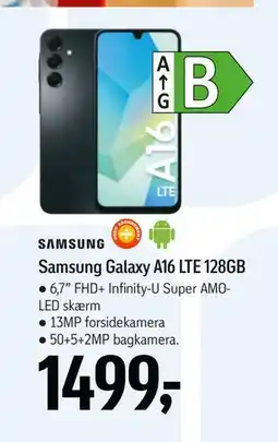 Føtex Samsung Galaxy A16 LTE 128GB, DKK 1499 tilbud