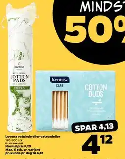 Netto Lovena vatpinde eller vatrondeller, DKK 4.12 tilbud
