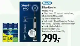 Føtex Eltandbørste, DKK 299 tilbud