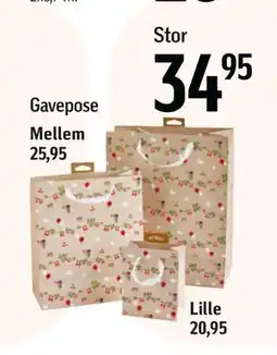 Føtex Gavepose, DKK 34.95 tilbud