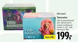 Føtex Twinmarker, DKK 199 tilbud