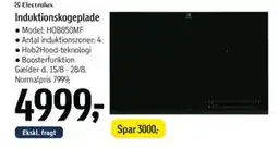 Føtex Induktionskogeplade, DKK 4999 tilbud