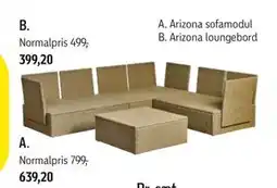 Føtex Arizona loungebord, DKK 399.2 tilbud