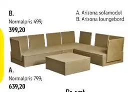 Føtex Arizona sofamodul, DKK 639.2 tilbud