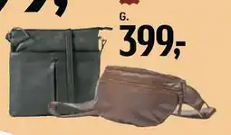 Føtex Skindtaske eller -bæltetaske, DKK 399 tilbud