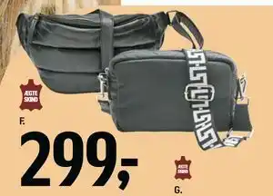 Føtex Skindtaske eller-bæltetaske, DKK 299 tilbud
