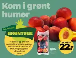 Netto Premieur nektariner, DKK 22 tilbud