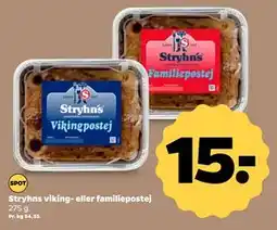 Netto Stryhns viking- eller familiepostej, DKK 15 tilbud