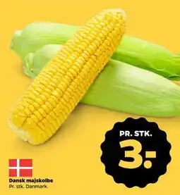 Netto Dansk majskolbe, DKK 3 tilbud