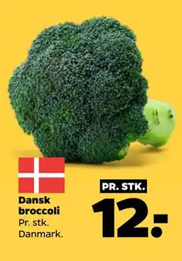 Netto Dansk broccoli, DKK 12 tilbud