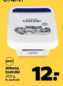 Netto Athena tzatziki, DKK 12 tilbud