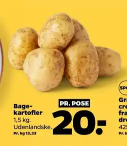 Netto Bagekartofler, DKK 20 tilbud