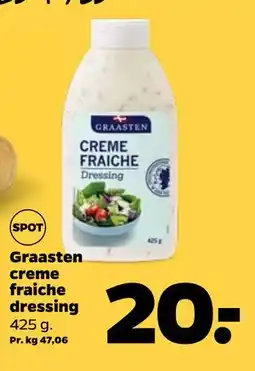 Netto Graasten creme fraiche dressing, DKK 20 tilbud