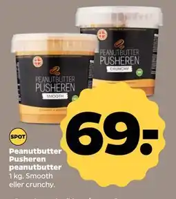 Netto Peanutbutter Pusheren peanutbutter, DKK 69 tilbud