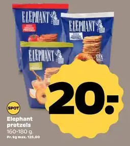 Netto Elephant pretzels, DKK 20 tilbud