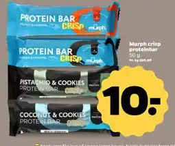 Netto Murph crisp proteinbar, DKK 10 tilbud