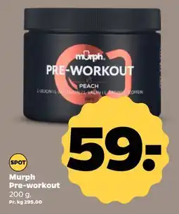 Netto Murph Pre-workout, DKK 59 tilbud