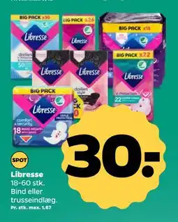 Netto Libresse, DKK 30 tilbud