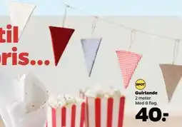 Netto Guirlande, DKK 40 tilbud