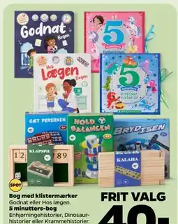 Netto 5 minutters-bog, DKK 40 tilbud
