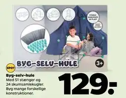 Netto Byg-selv-hule, DKK 129 tilbud