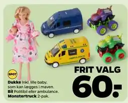 Netto Monstertruck, DKK 60 tilbud