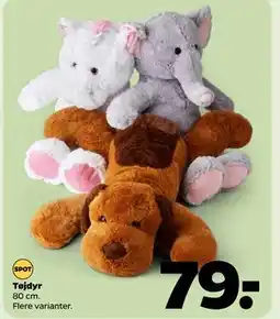 Netto Tøjdyr, DKK 79 tilbud