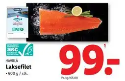 Lidl Laksefilet, DKK 99 tilbud