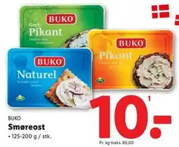 Lidl Smøreost, DKK 10 tilbud
