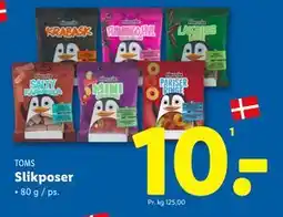 Lidl Slikposer, DKK 10 tilbud