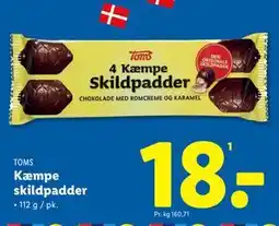 Lidl Kæmpe skildpadder, DKK 18 tilbud