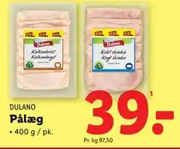 Lidl Pålæg, DKK 39 tilbud