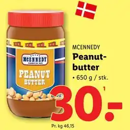 Lidl Peanutbutter, DKK 30 tilbud