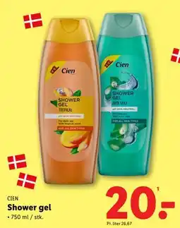 Lidl Shower gel, DKK 20 tilbud