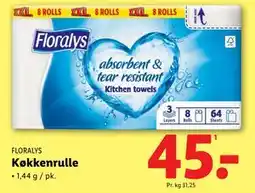 Lidl Køkkenrulle, DKK 45 tilbud