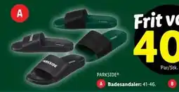 Lidl Badesandaler, DKK 40 tilbud