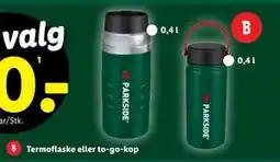 Lidl Termoflaske eller to-go-kop, DKK 40 tilbud
