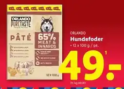 Lidl Hundefoder, DKK 49 tilbud