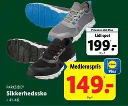 Lidl Sikkerhedssko, DKK 199, App-pris tilbud