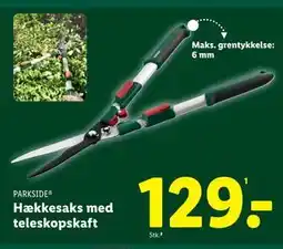 Lidl Hækkesaks med teleskopskaft, DKK 129 tilbud