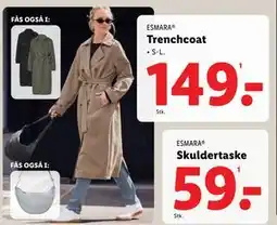 Lidl Trenchcoat, DKK 149 tilbud