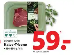 Lidl Kalve-T-bone, DKK 59 tilbud
