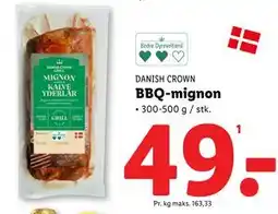 Lidl BBQ-mignon, DKK 49 tilbud