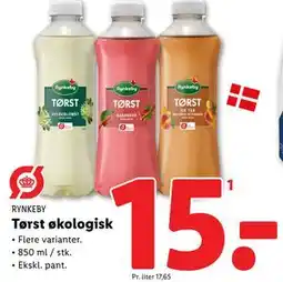 Lidl Tørst økologisk, DKK 15 tilbud