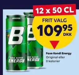 BorderShop Faxe Kondi Energy, DKK 109.95 tilbud